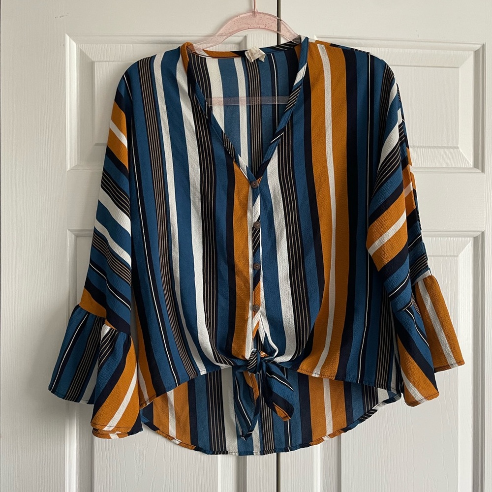 ALTAR’D STATE - Striped Blouse - Size M